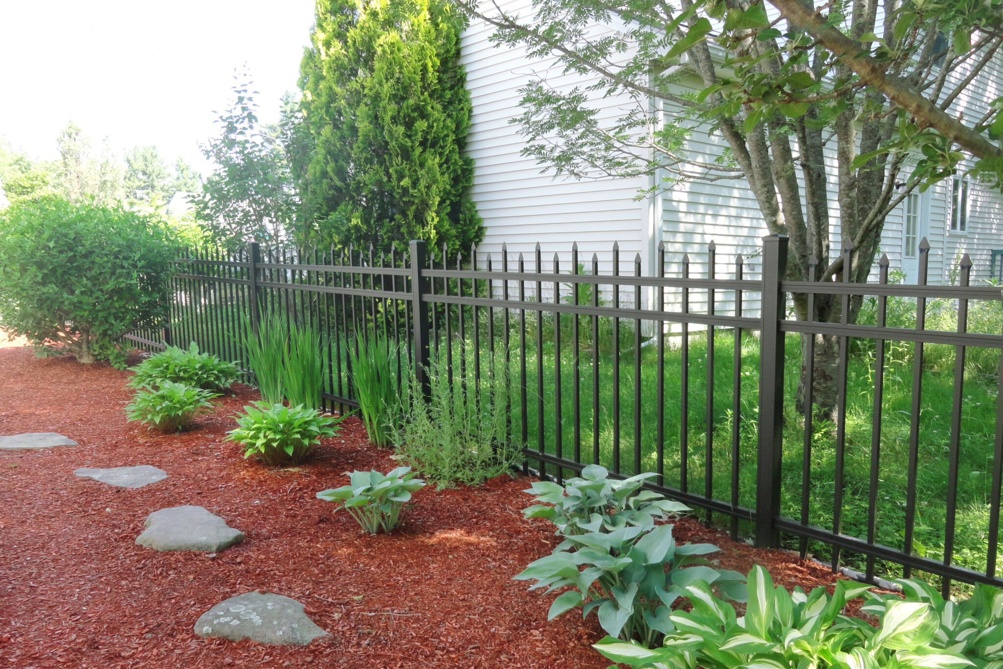 Aluminum Fencing example